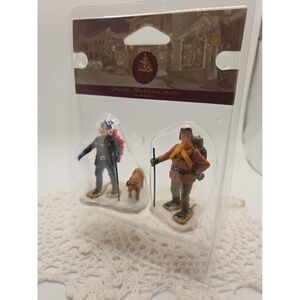 2004 Lemax Christmas Village / SNOWSHOE BACKPACKERS